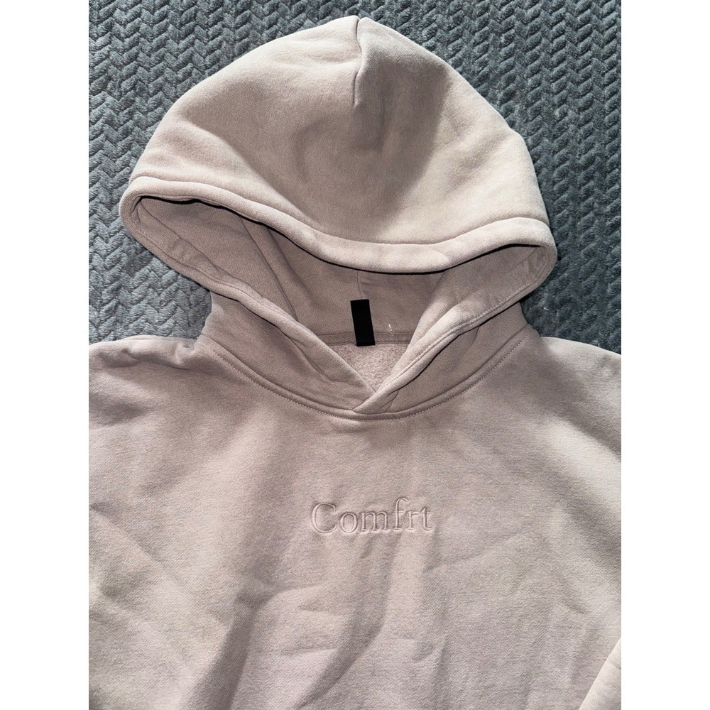 Comfrt Women's Pullover Light Purple Signature Hoodie Heavyweight Size X-Large - Picture 3 of 8
